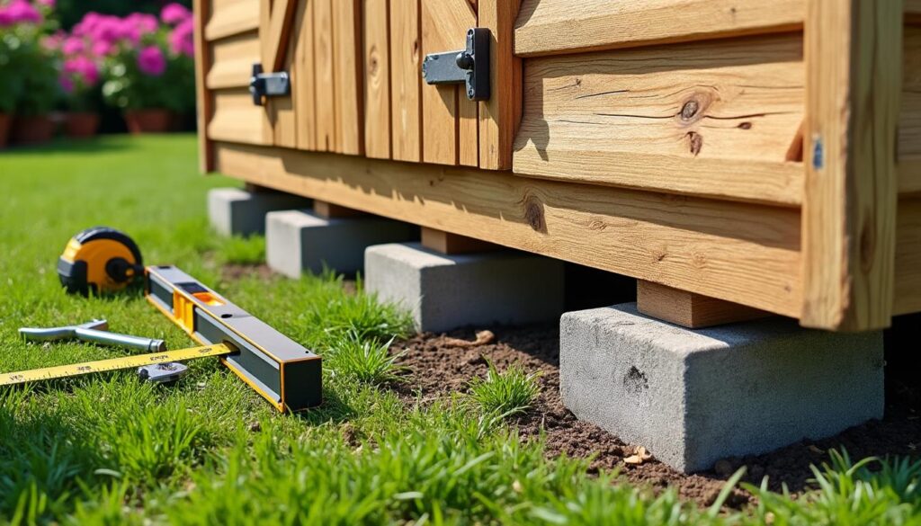 découvrez une méthode simple et stable pour poser un abri de jardin sur plot, garantissant solidité et facilité d'installation.