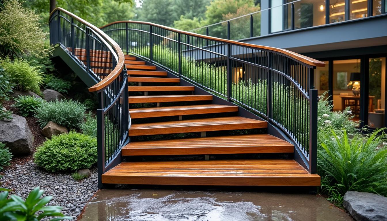 découvrez notre guide pratique pour concevoir un escalier extérieur alliant sécurité et esthétisme, avec conseils de design, matériaux adaptés et normes à respecter.