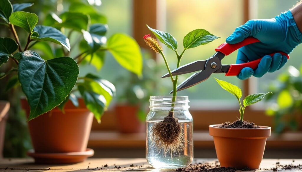 apprenez à multiplier vos hibiscus facilement grâce à notre guide essentiel qui vous accompagne étape par étape pour réussir le bouturage et obtenir de magnifiques nouvelles plantes.