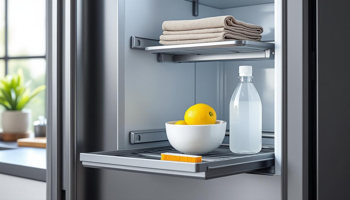 Les meilleures astuces pour débarrasser votre frigo des mauvaises odeurs en 2026 2 découvrez les meilleures astuces efficaces et faciles à appliquer en 2026 pour éliminer les mauvaises odeurs de votre frigo et garder vos aliments frais plus longtemps.
