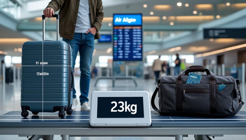 découvrez les règles de franchise bagage air algérie, les dimensions autorisées pour vos bagages, et nos conseils pratiques pour un voyage sans stress.