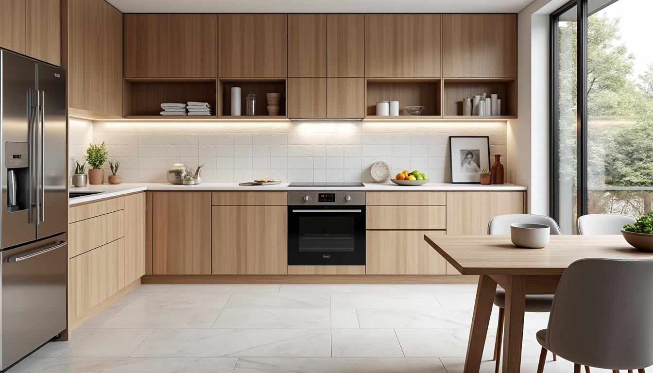 découvrez 30 idées de carrelage pour cuisine alliant design et budget, pour transformer votre espace avec style et fonctionnalité.