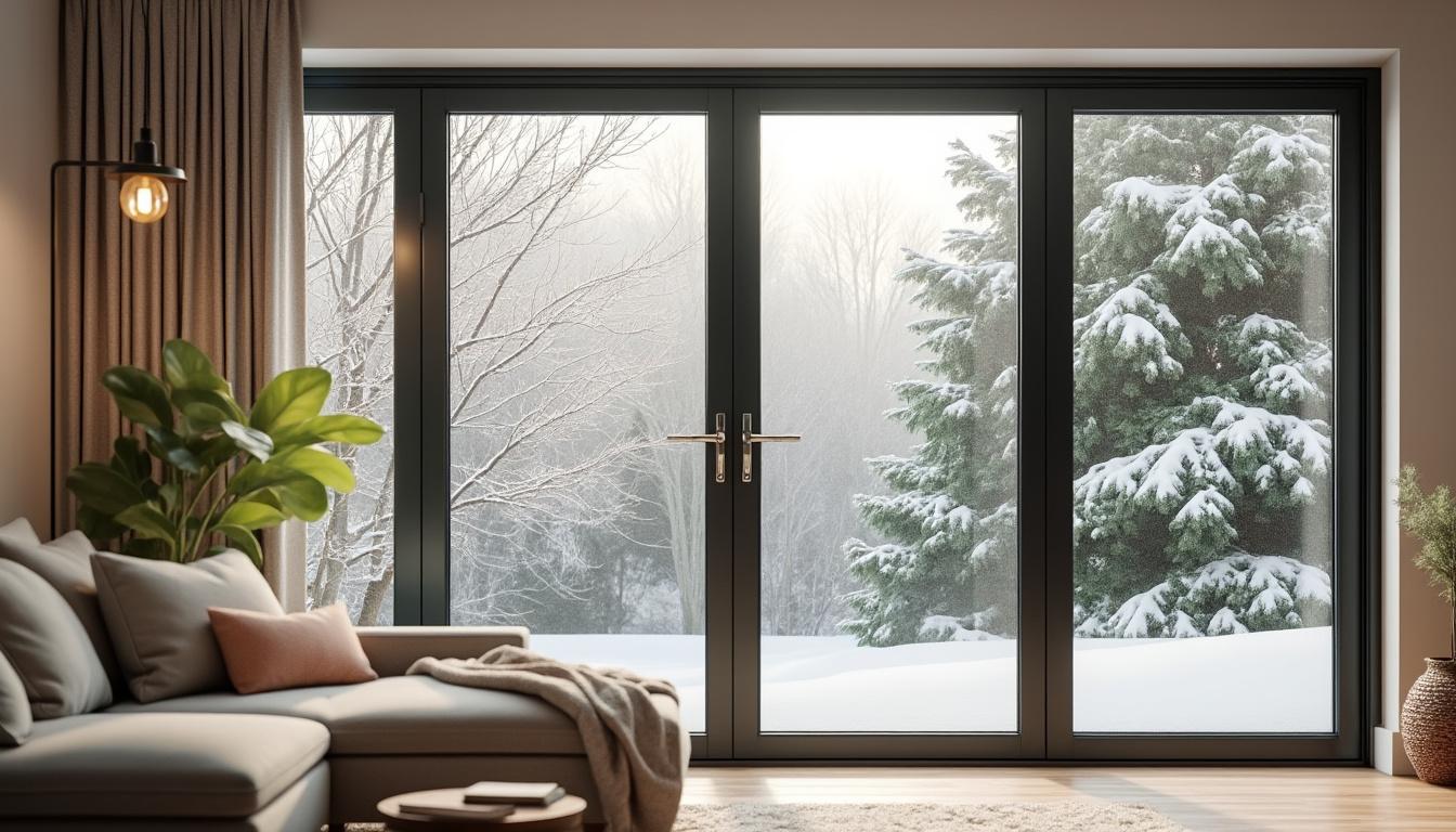 améliorez l'isolation de votre maison grâce à des porte-fenêtres performantes qui réduisent efficacement les pertes de chaleur pour plus de confort et des économies d'énergie.