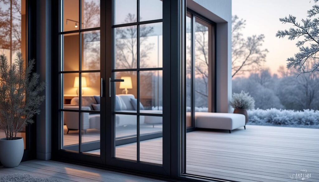 améliorez l'isolation de votre maison grâce à des porte-fenêtres performantes, conçues pour minimiser les pertes de chaleur et réduire vos factures d'énergie.