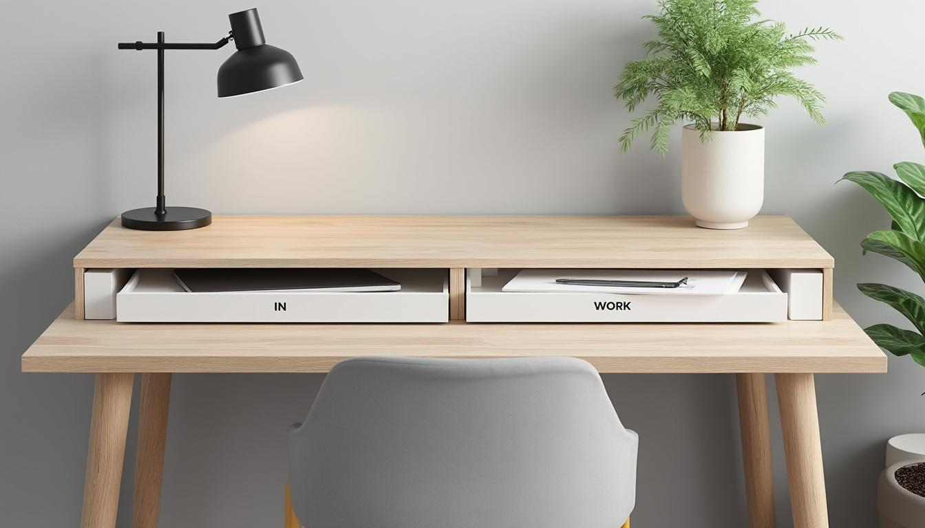 découvrez des conseils ingénieux pour organiser votre bureau efficacement et augmenter votre productivité au quotidien. optimisez votre espace de travail dès maintenant !