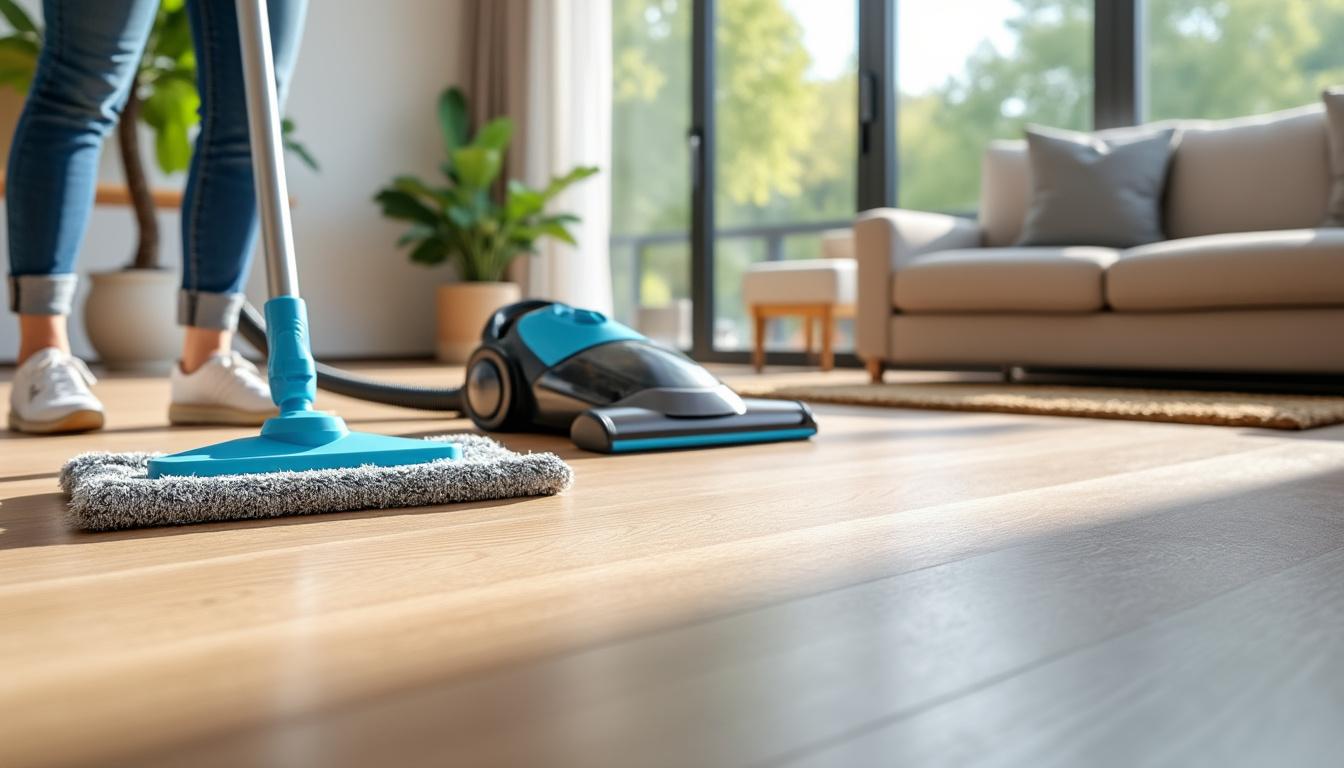 Guide pratique pour entretenir votre parquet stratifié : astuces incontournables et produits recommandés 2 découvrez notre guide pratique pour entretenir votre parquet stratifié avec des astuces incontournables et les produits recommandés pour préserver sa beauté et sa durabilité.