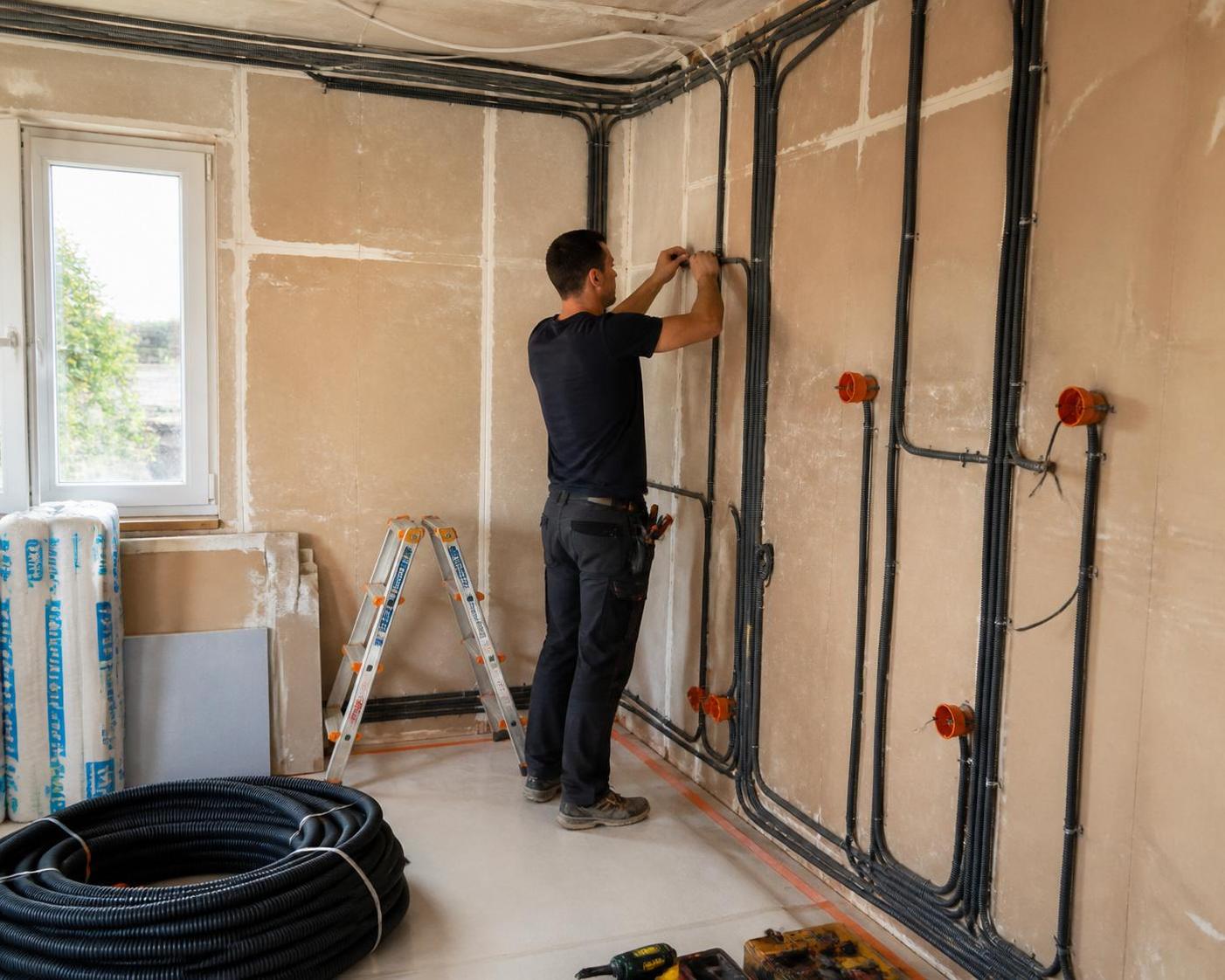 découvrez l'ordre d'intervention optimal entre électricité et isolation selon le type de chantier pour garantir efficacité et qualité dans vos travaux de construction.