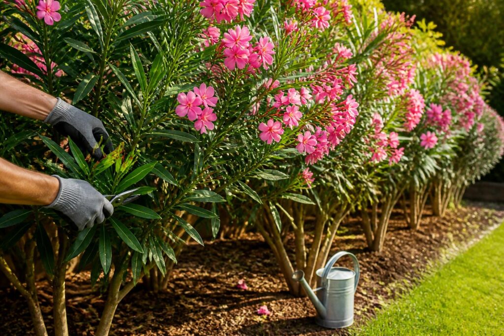 découvrez les caractéristiques du laurier rose, les distances idéales pour sa plantation et les conseils essentiels pour son entretien annuel afin de réussir votre haie.